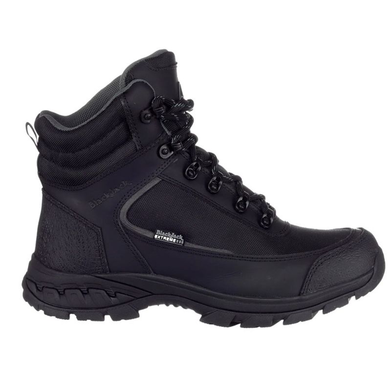 GENERICO - Bota Outdoor Cuero Negro Herreros Denver
