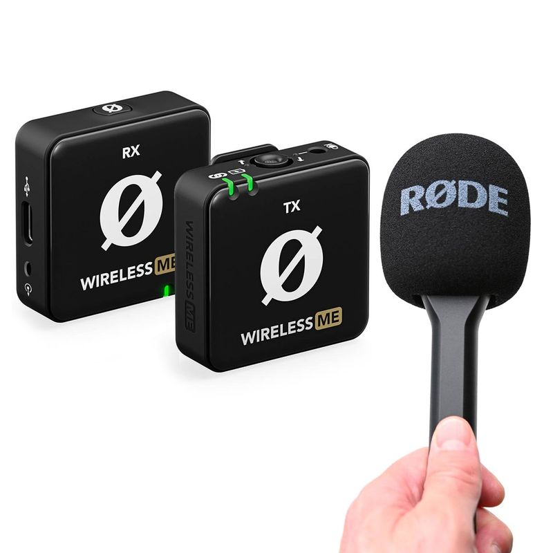 RODE - Rode wireless me micrófono inalambrico 24ghz para camara o celular