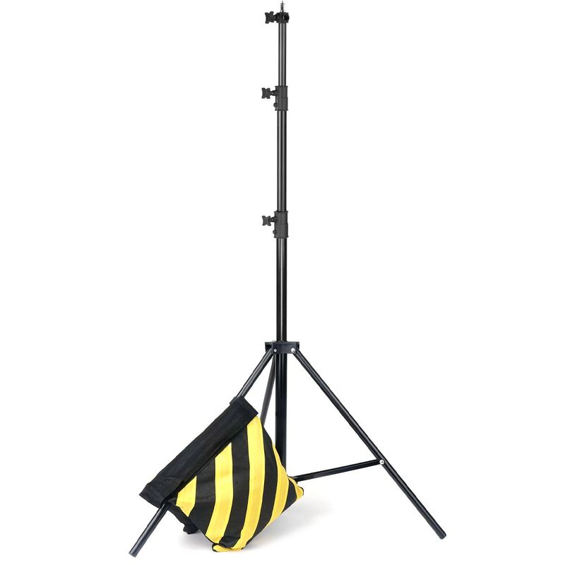 GENERICO - Set de Tripode de luz con Bolsa de Arena para Estudio Fotografico