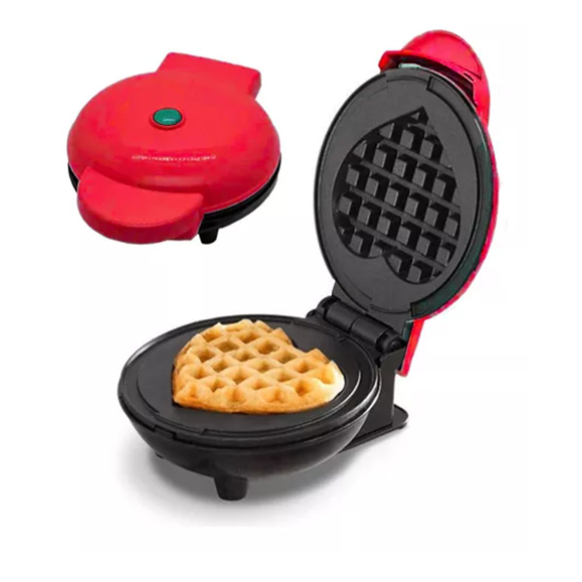 INNOVA - Mini Waflera Diseño De Corazón Electrica 350w Innovo Home