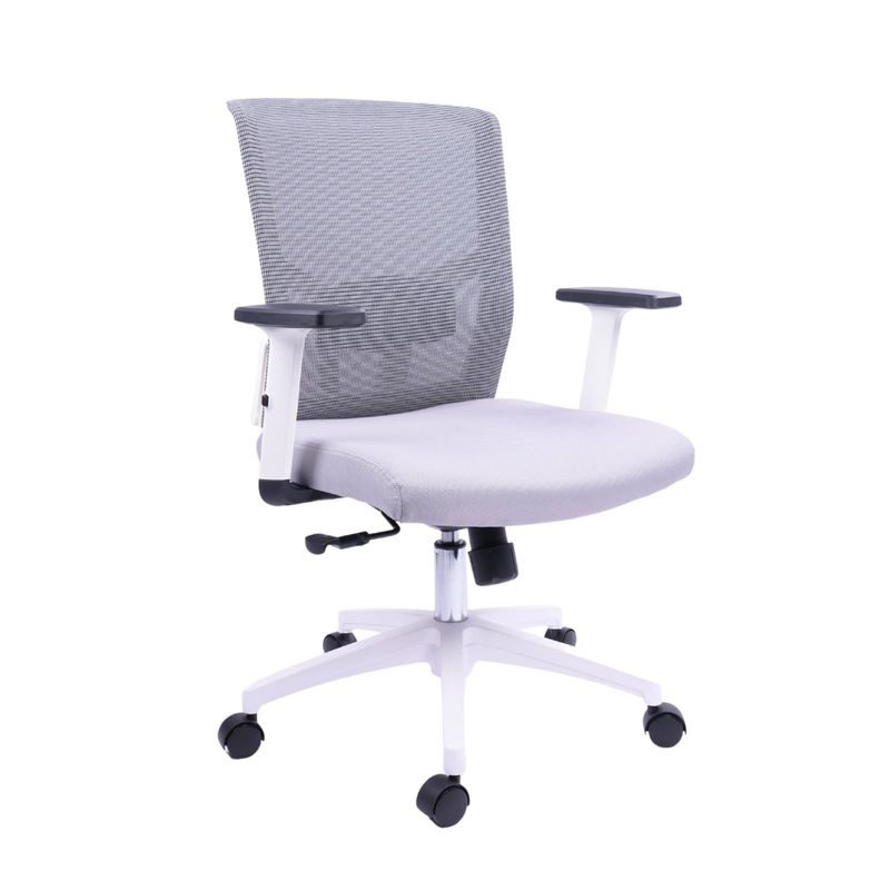 MUEBLESYA - Silla De Oficina Cucutilla Gerente Marco Blanco