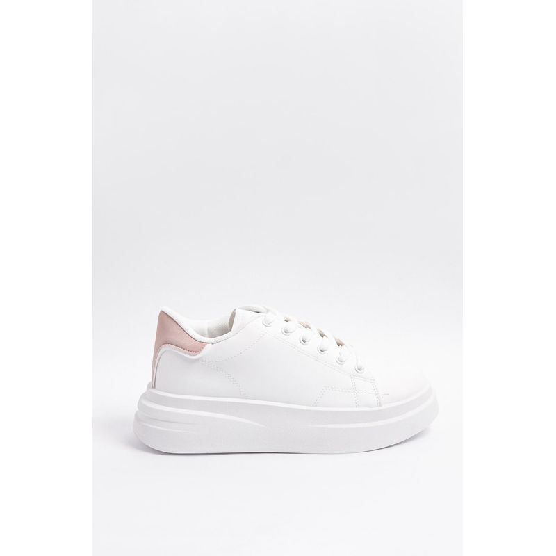 KOAJ - KOAJ Tenis de plataforma , en color blanco. MUJER