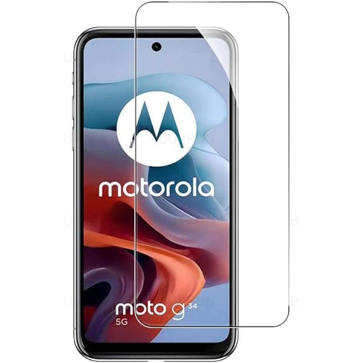 GENERICO - Vidrio Templado Transparente Para MOTOROLA MOTO G34