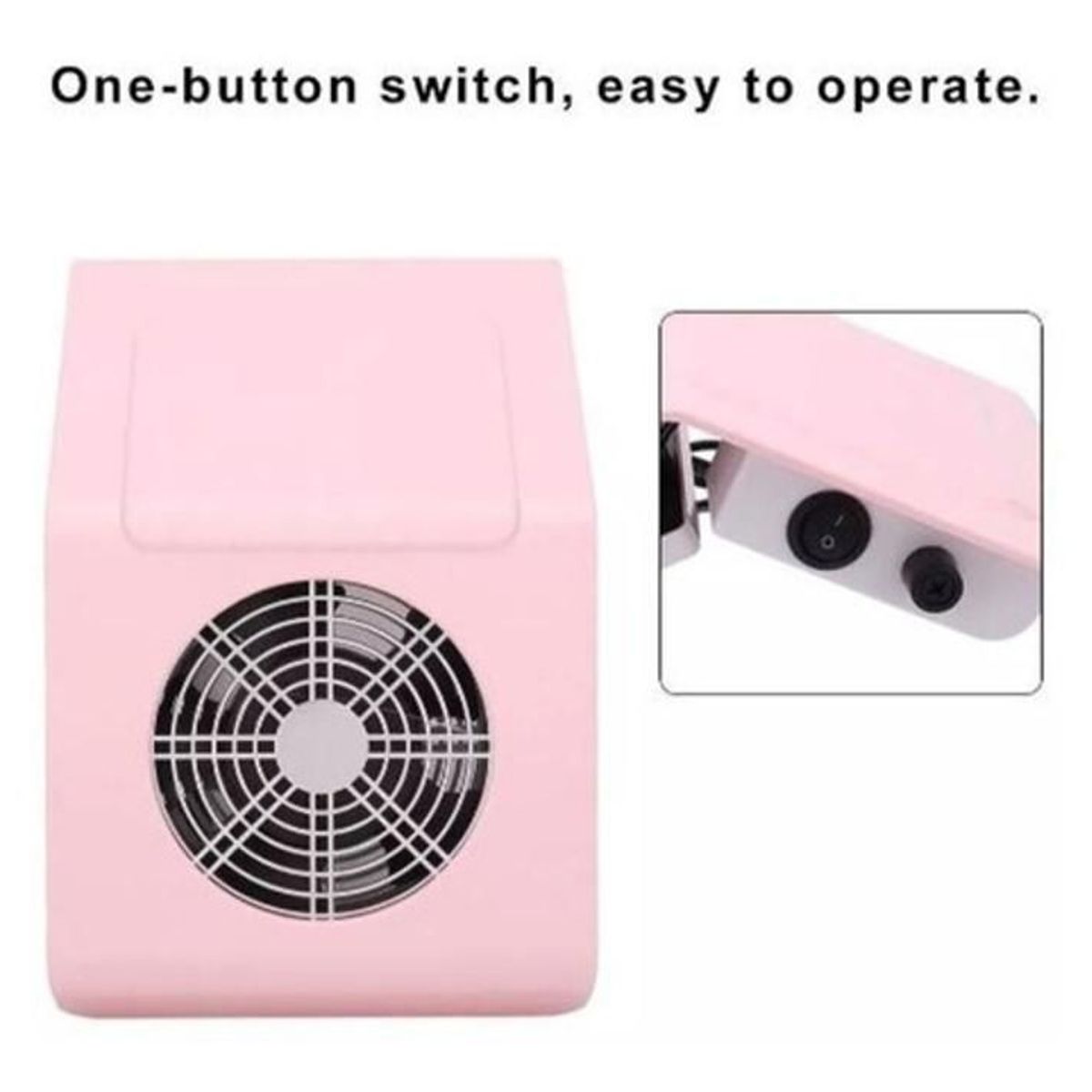 GENERICO - Ventilador Extractor Polvo Uñas Limpiador Manicura