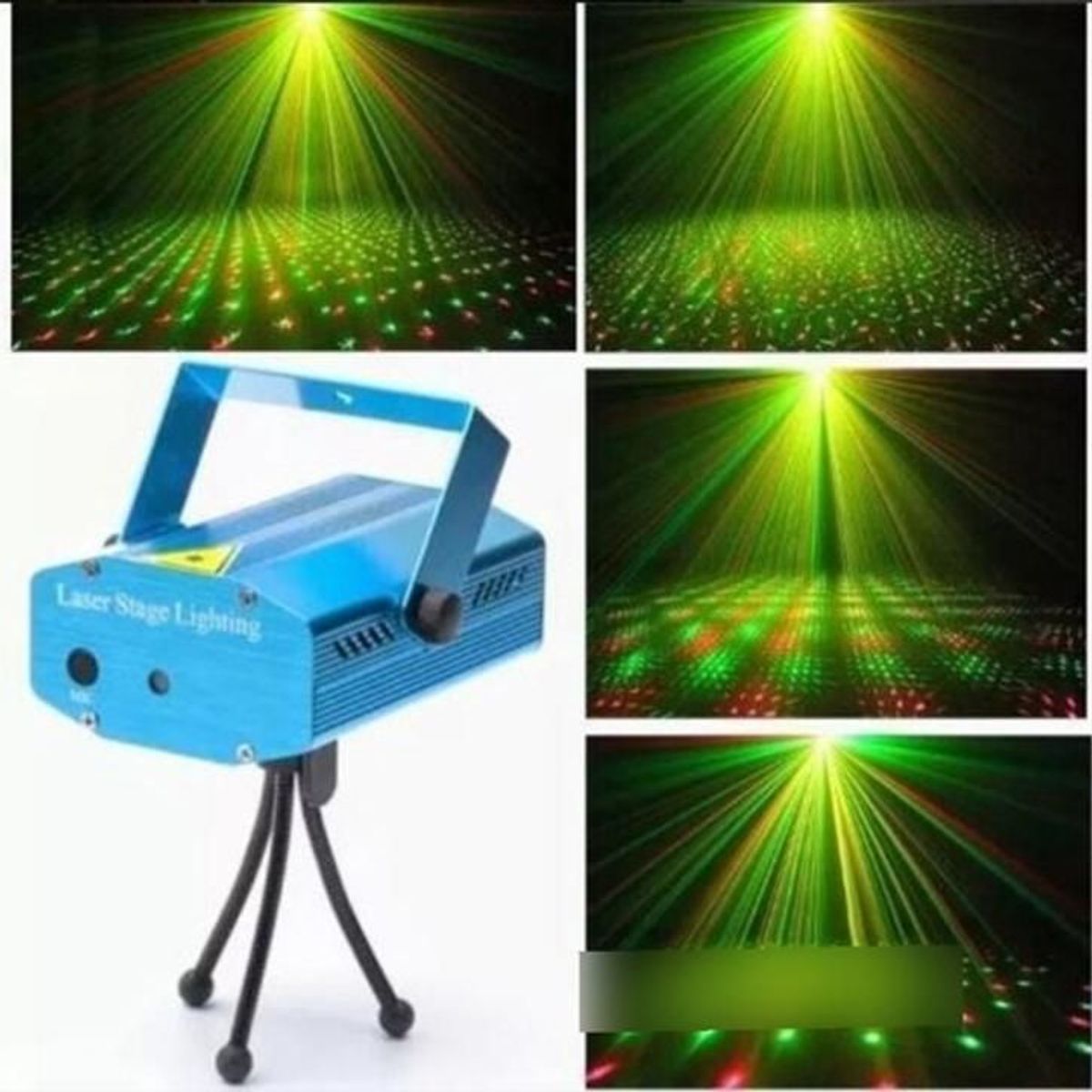 GENERICO - Proyector Laser Decoración Luces Navidad Discoteca Multipunt