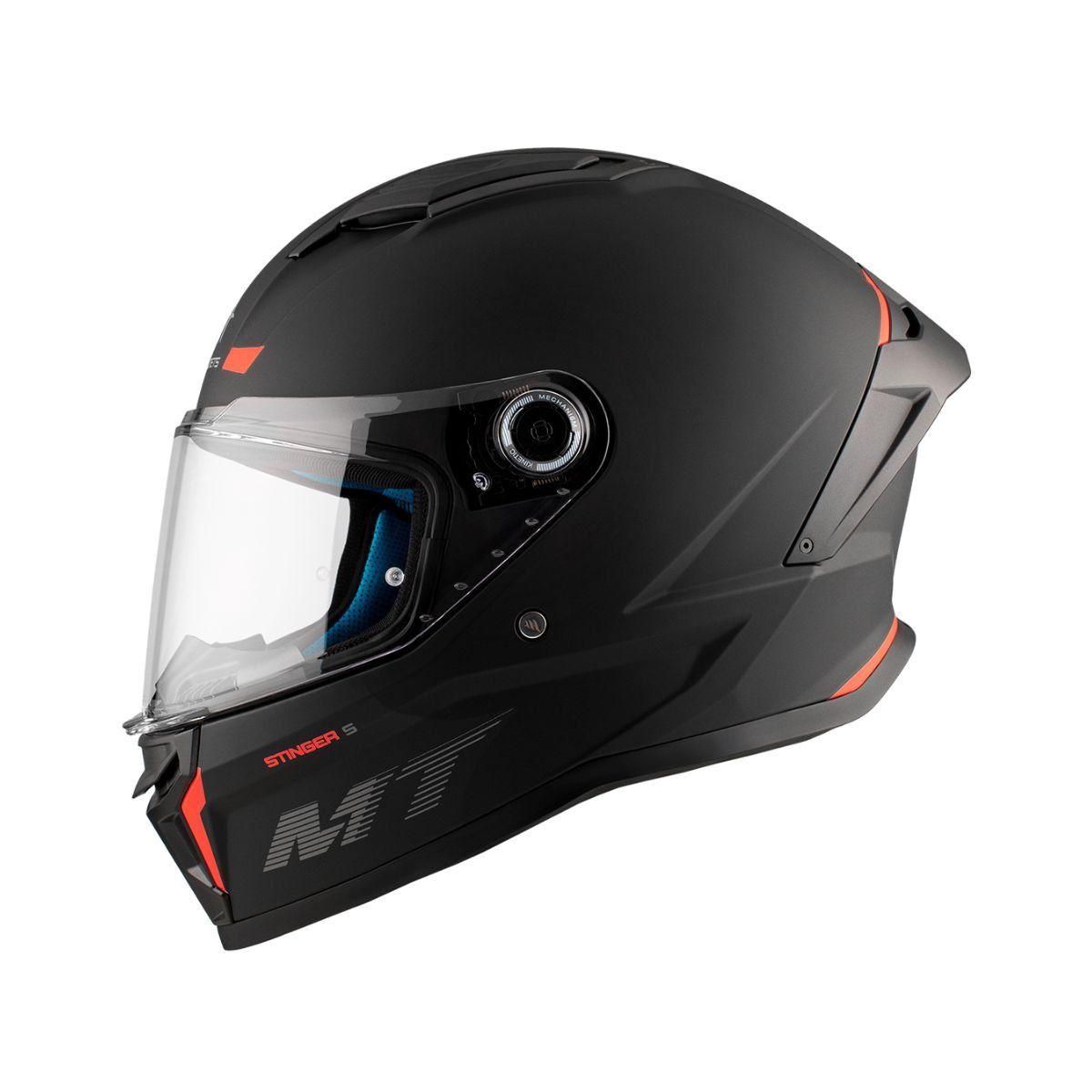 MT HELMETS - CASCO MT HELMETS STINGER 2 A1 NEGRO MATE TALLA L_.