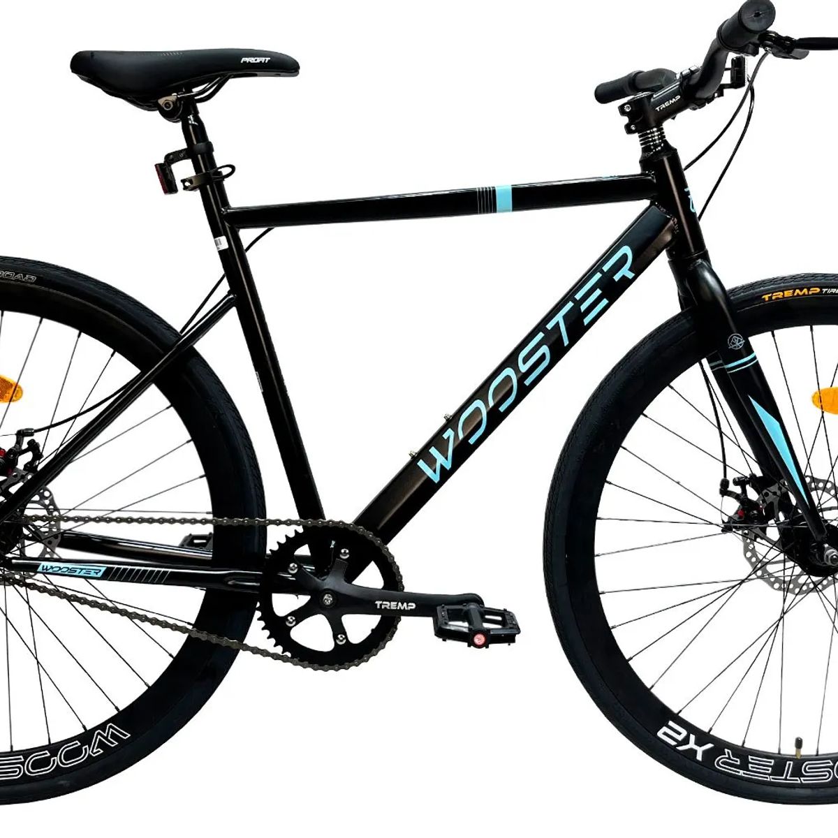 PROFIT - Bicicleta Profit Wooster 1 Velocidad Negro