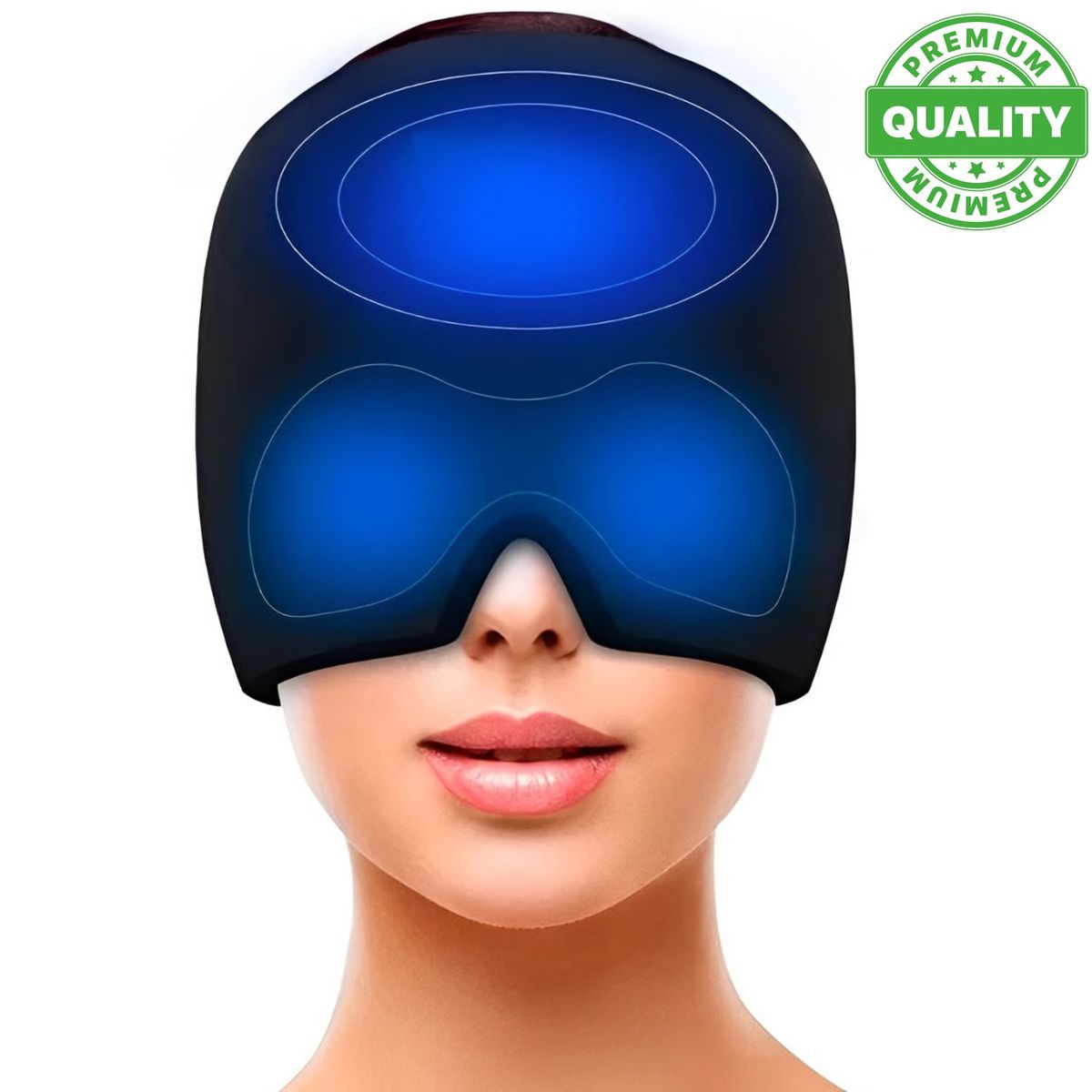 ONE PIXEL - Gorro Gel Alivio Migraña Dolor Cabeza Compresa Frio Caliente