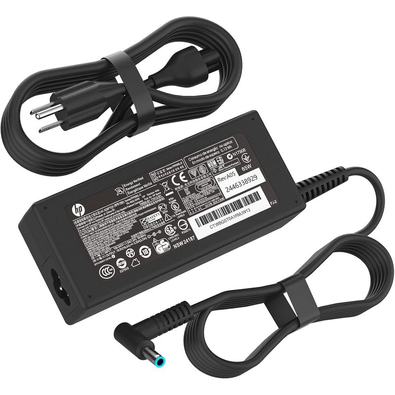 HP - Cargador Hp Punta Azul 65w 195v-333a Original Nuevo