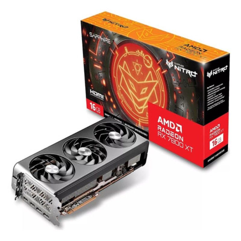 NITRO - Sapphire Nitro Radeon Rx 7800 Xt Series Gaming Gddr6 16gb