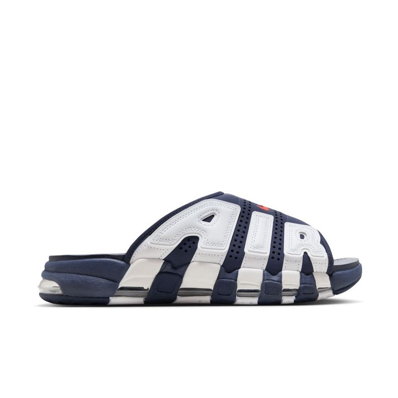 NIKE - Nike Air More Uptempo Slide Sandalias azul de hombre para natacion