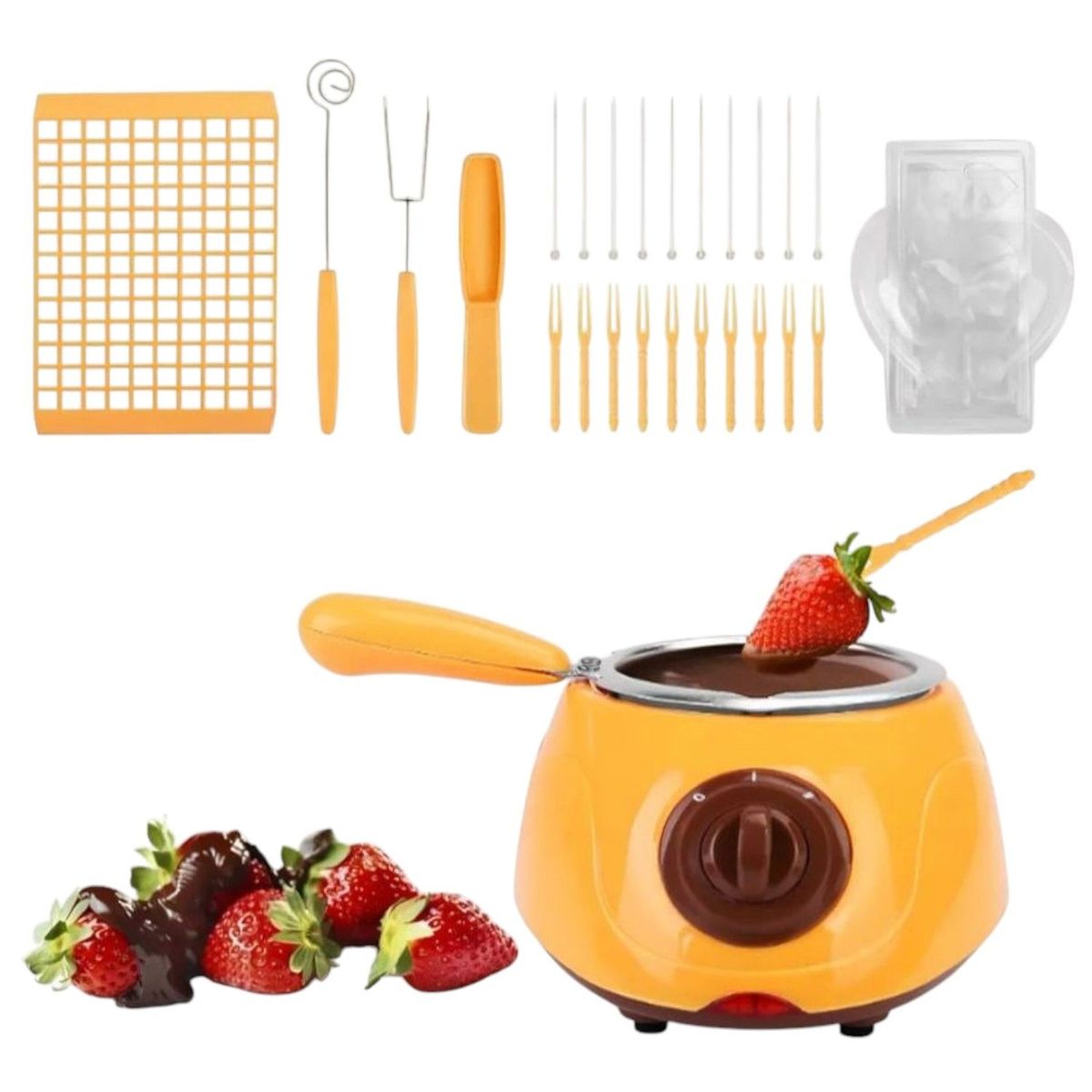 GENERICO - Olla Fondue De Chocolate Electrico Ideal Para Postres