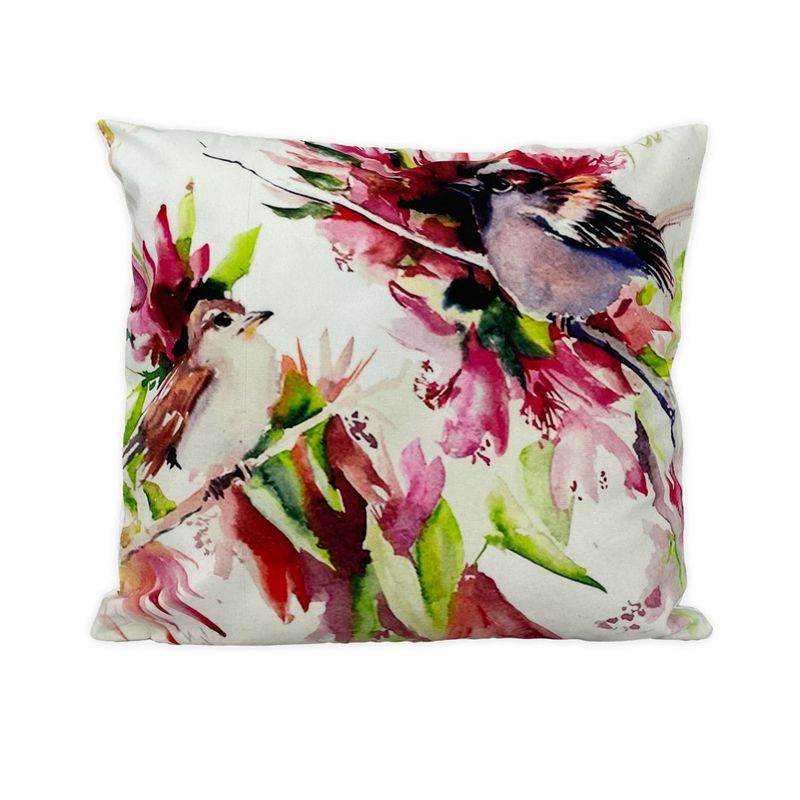 DIMATEX LEON - Cojín Para Sala Decorativo Aves + Relleno 45x45cm Refaves Gorrion Aves Cojin