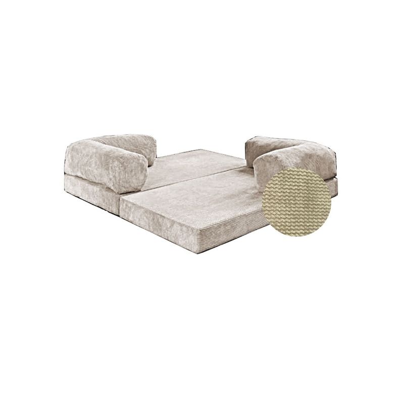 GENERICO - Sofa Teddy Abrazo de oso 180 x 80 Beige