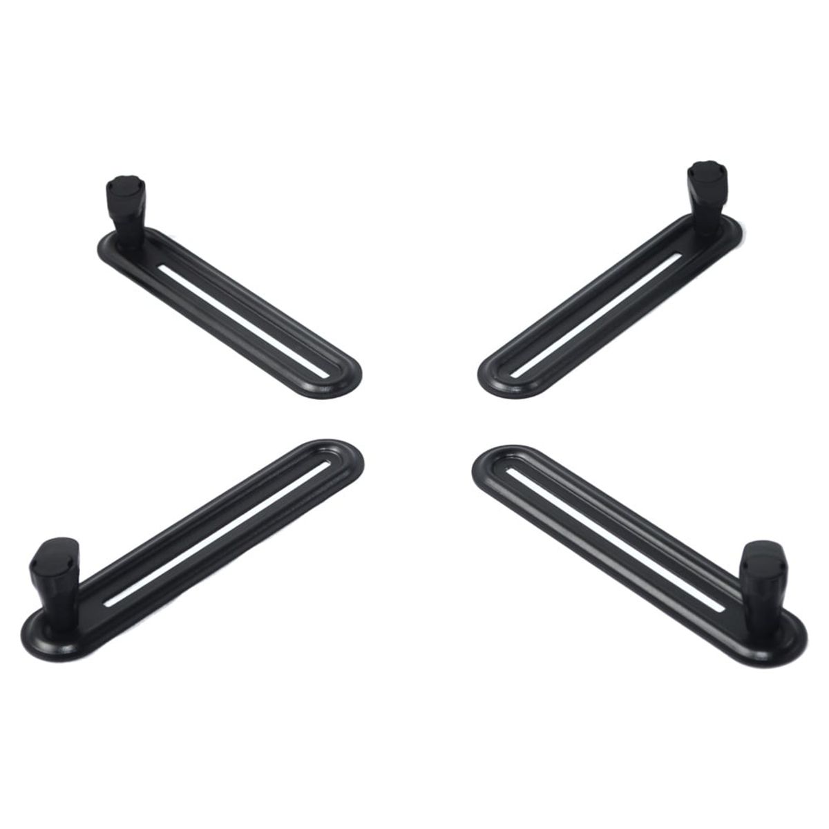 GENERICO - Kit Adaptadores Monitores No-vesa sin Huecos Techgo XM-01