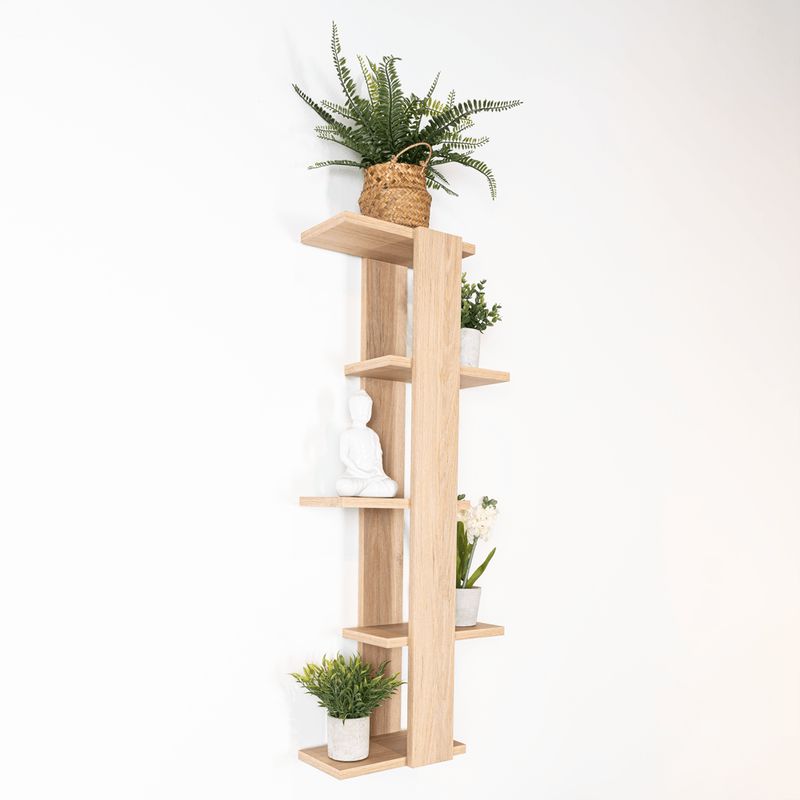 RTA DESIGN - Repisa para Plantas Molly Color madera Clara