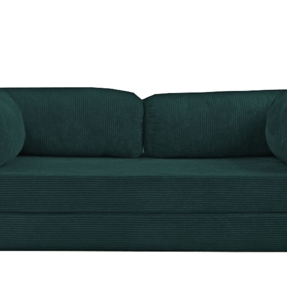GENERICO - Sofa Teddy Abrazo De Oso 200x80 Verde Militar