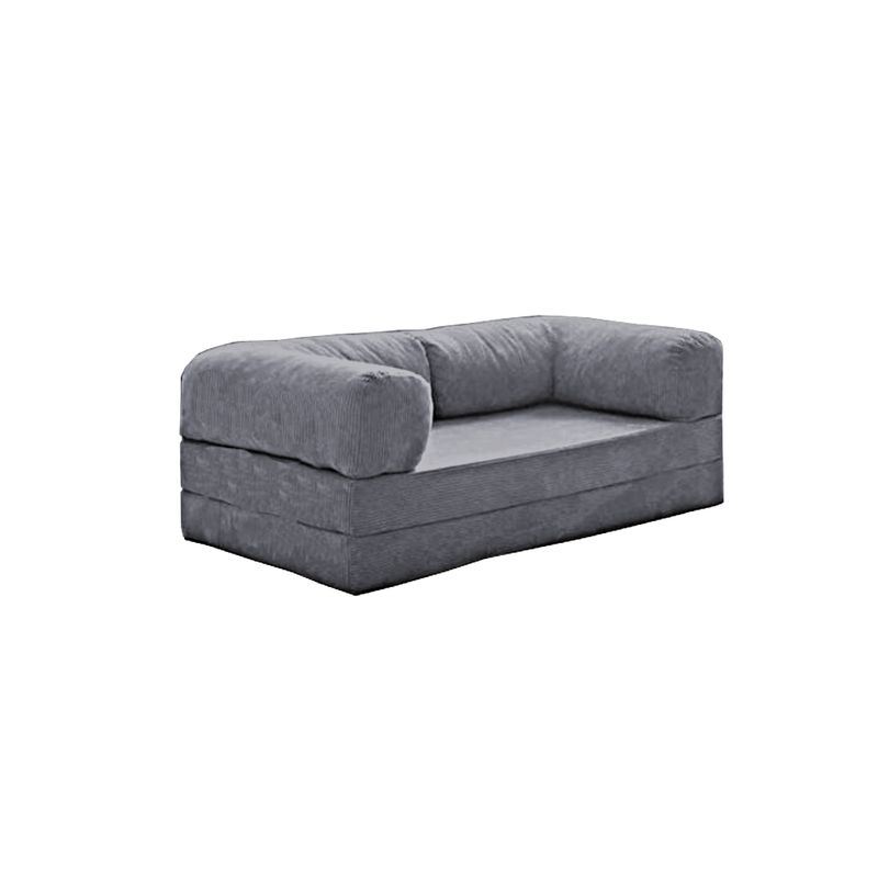 GENERICO - Sofa Teddy Abrazo de oso 200 x 80 Gris