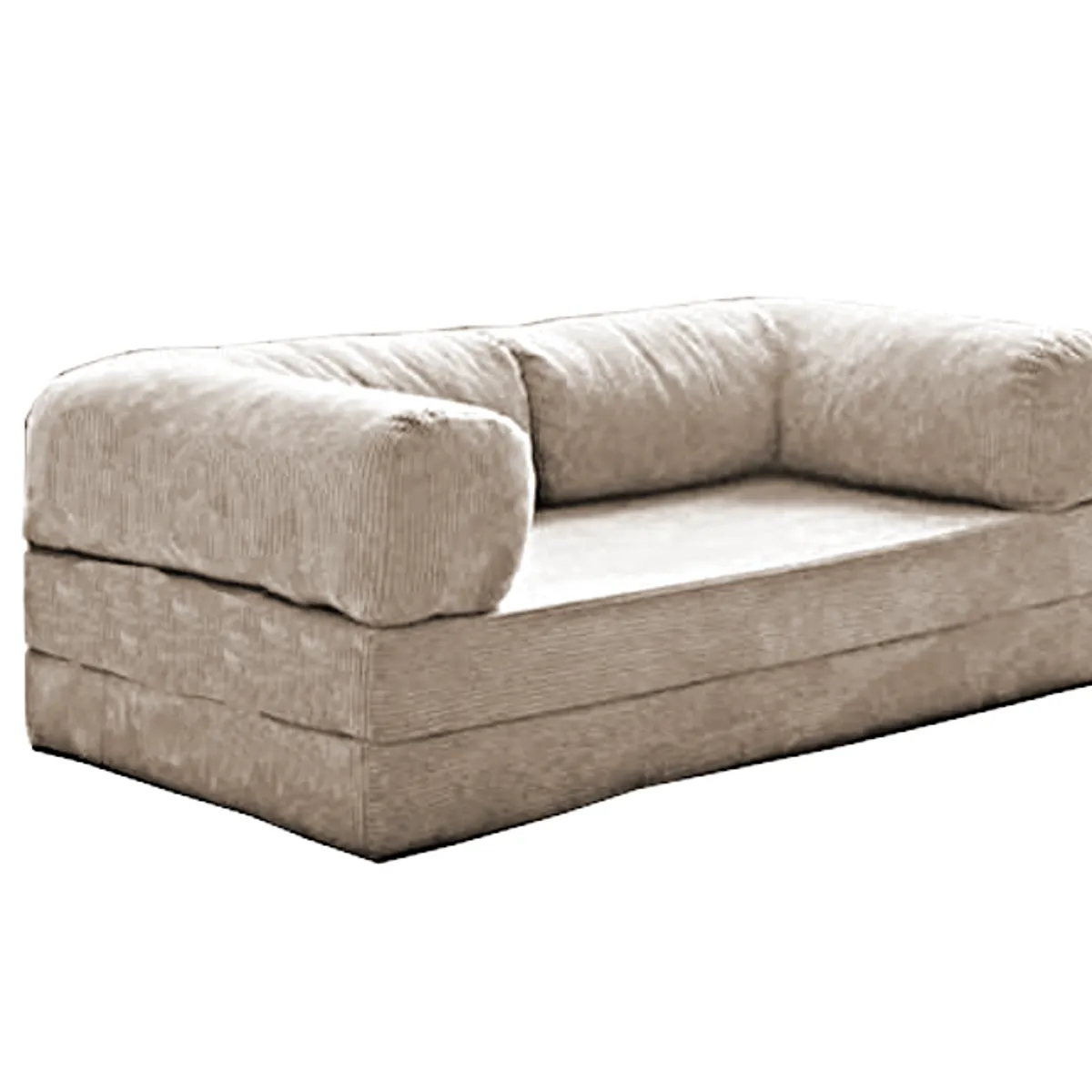 GENERICO - Sofa Teddy Abrazo De Oso 200x80 Beige