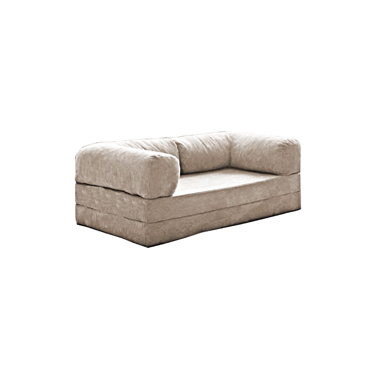 GENERICO - Sofa Teddy Abrazo De Oso 200x80 Beige