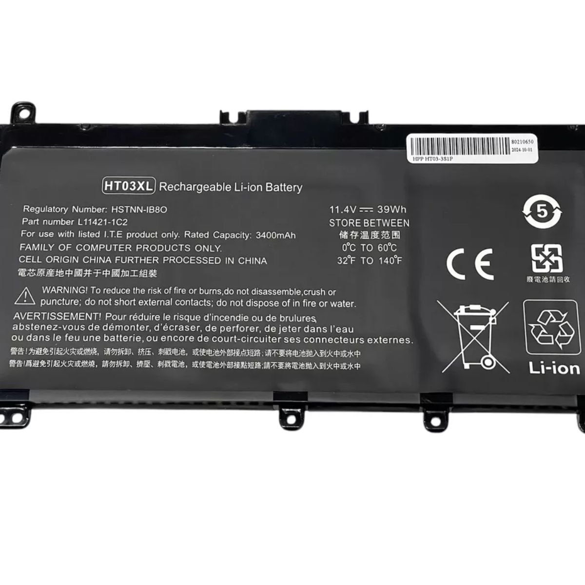 GENERICO - Bateria Para Portatil Hp Pavilion 14-ce 14-cf 14-df Ht03xl