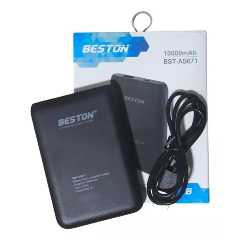 GENERICO - Power Bank 10000mah Puerto Usb Batería Externa Carga Rápida