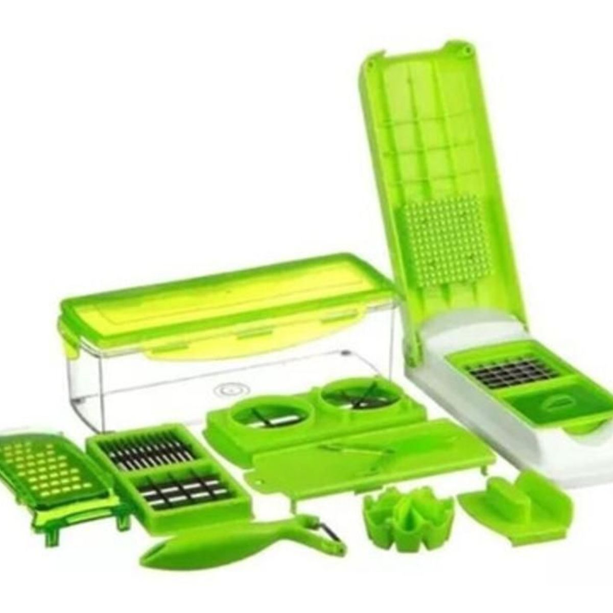 NICER DICER - Picador Multiusos Nicer Rayador Procesador Alimentos