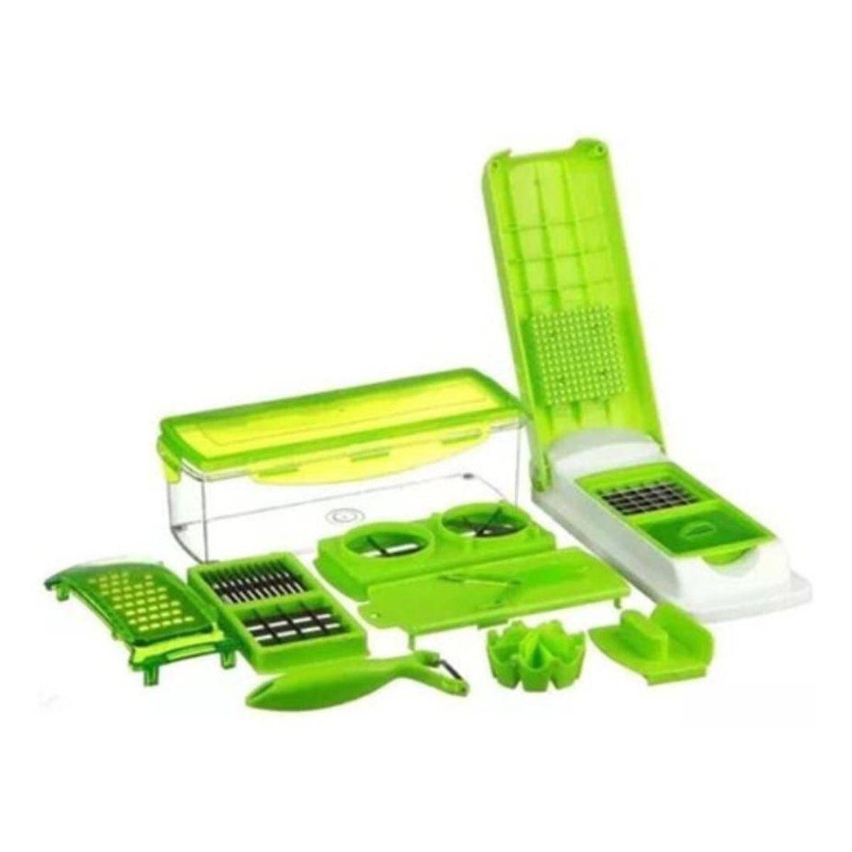 NICER DICER - Picador Multiusos Nicer Rayador Procesador Alimentos