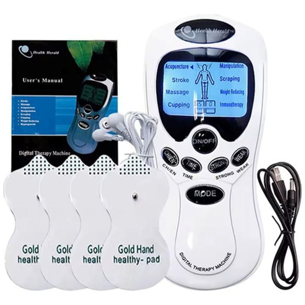 GENERICO - Equipo 8electrodos Electro Musc