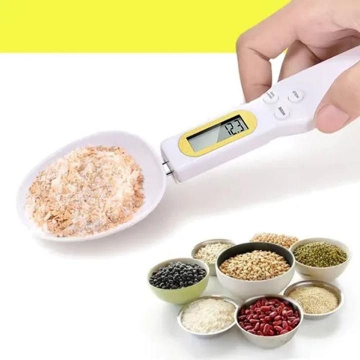 GENERICO - Cuchara Digital Báscula Gramera Medidora Granos Alimentos