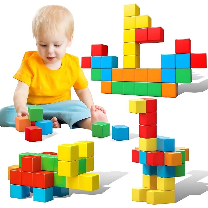 AMERICAN GENERICS - Juguete De Construccion 32pcs Imanes Bloques Fichas Magnetic