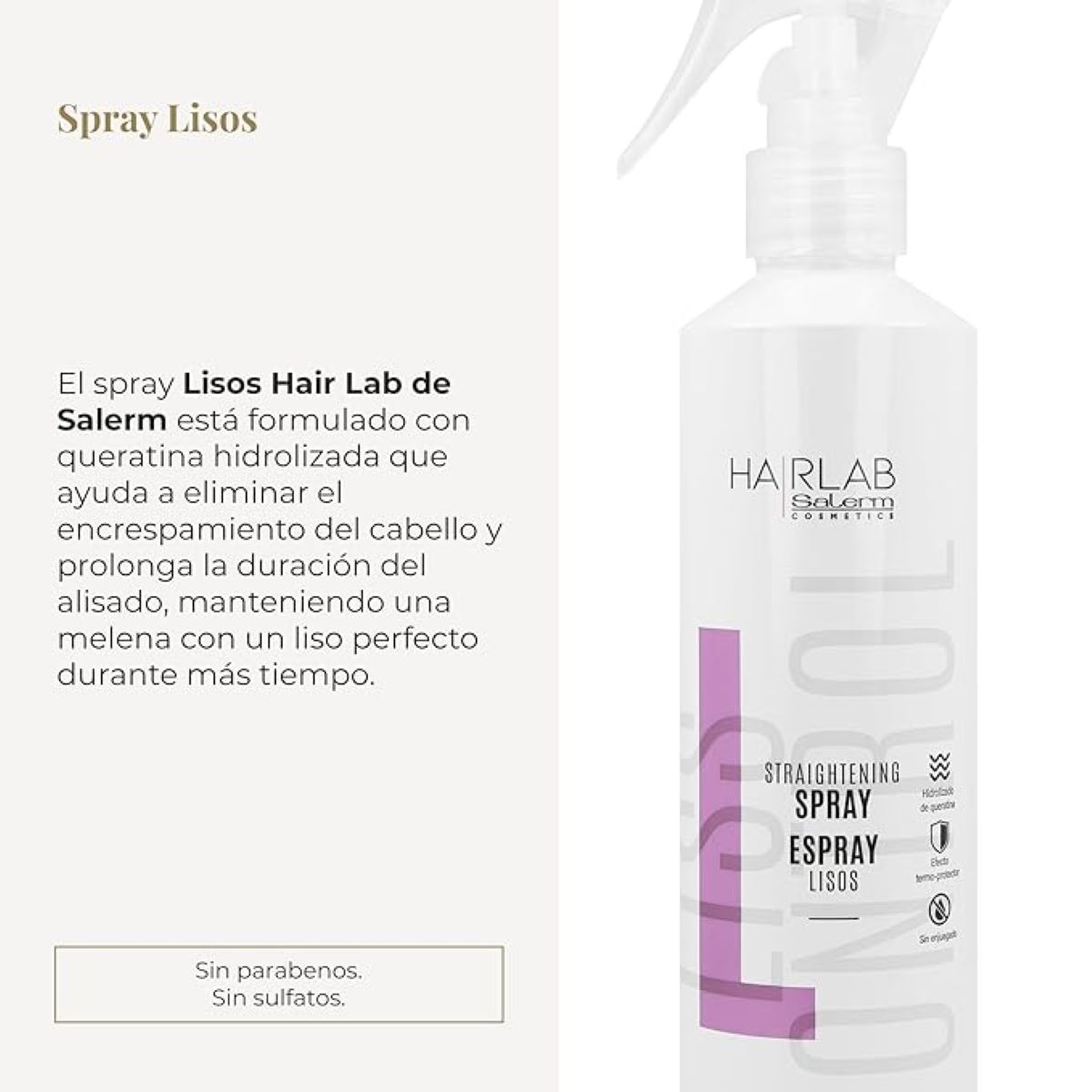 SALERM - Termo Protector Salerm Lisos Spray 250ML