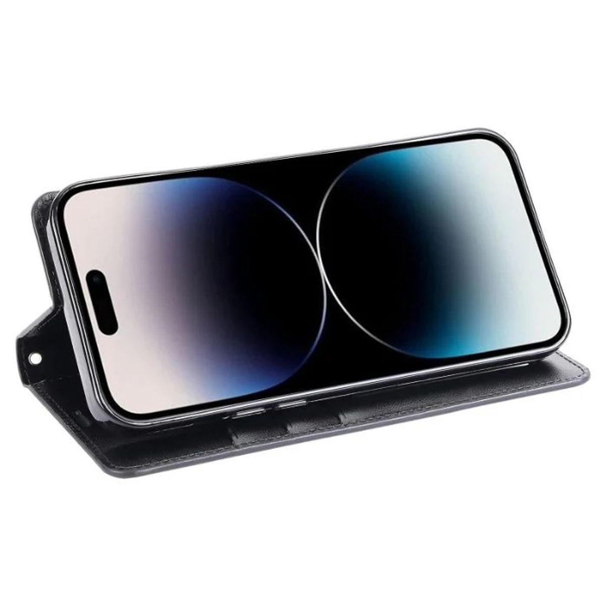 GENERICO - Forro Estuche Tipo Billetera De Cuero Para Iphone 13