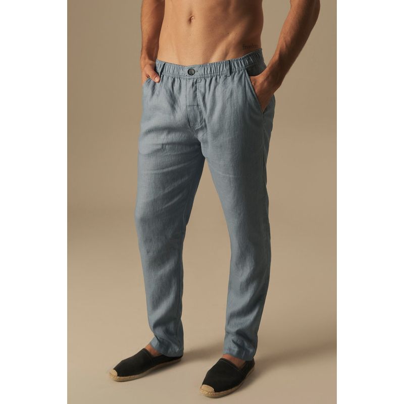 ILOT - PANTALON CABO FIT CLÁSICO EN LINO MARCA ILOT PH55052