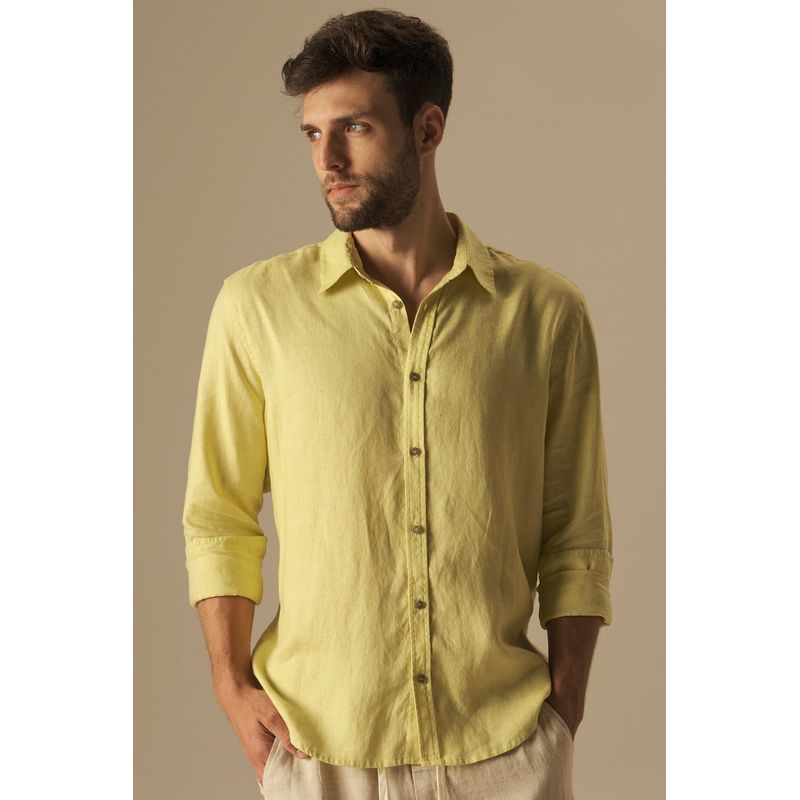 ILOT - CAMISA BORA BORA MANGA LARGA CLÁSICA  LINO MARCA ILOT SH31052