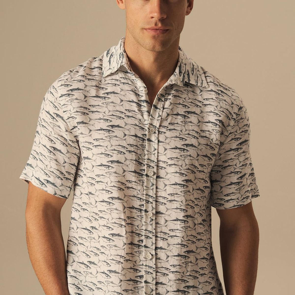 ILOT - CAMISA BALI MANGA CORTA CLÁSICA MARCA ILOT SH40052