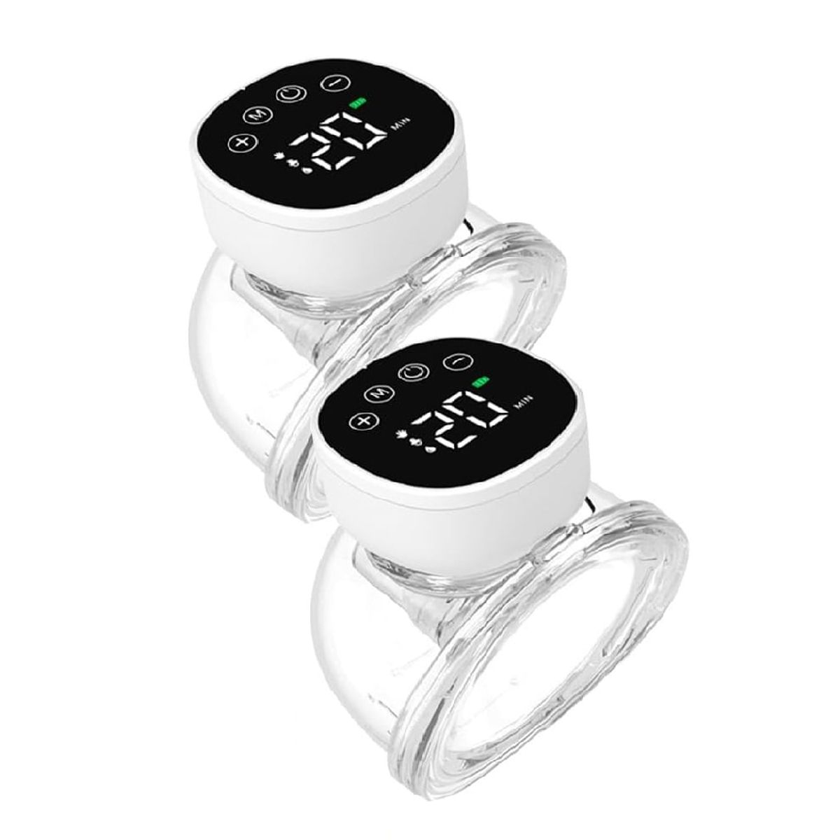 GENERICO - Extractor Electrico Doble Inalambrico Recargable Lact Matern