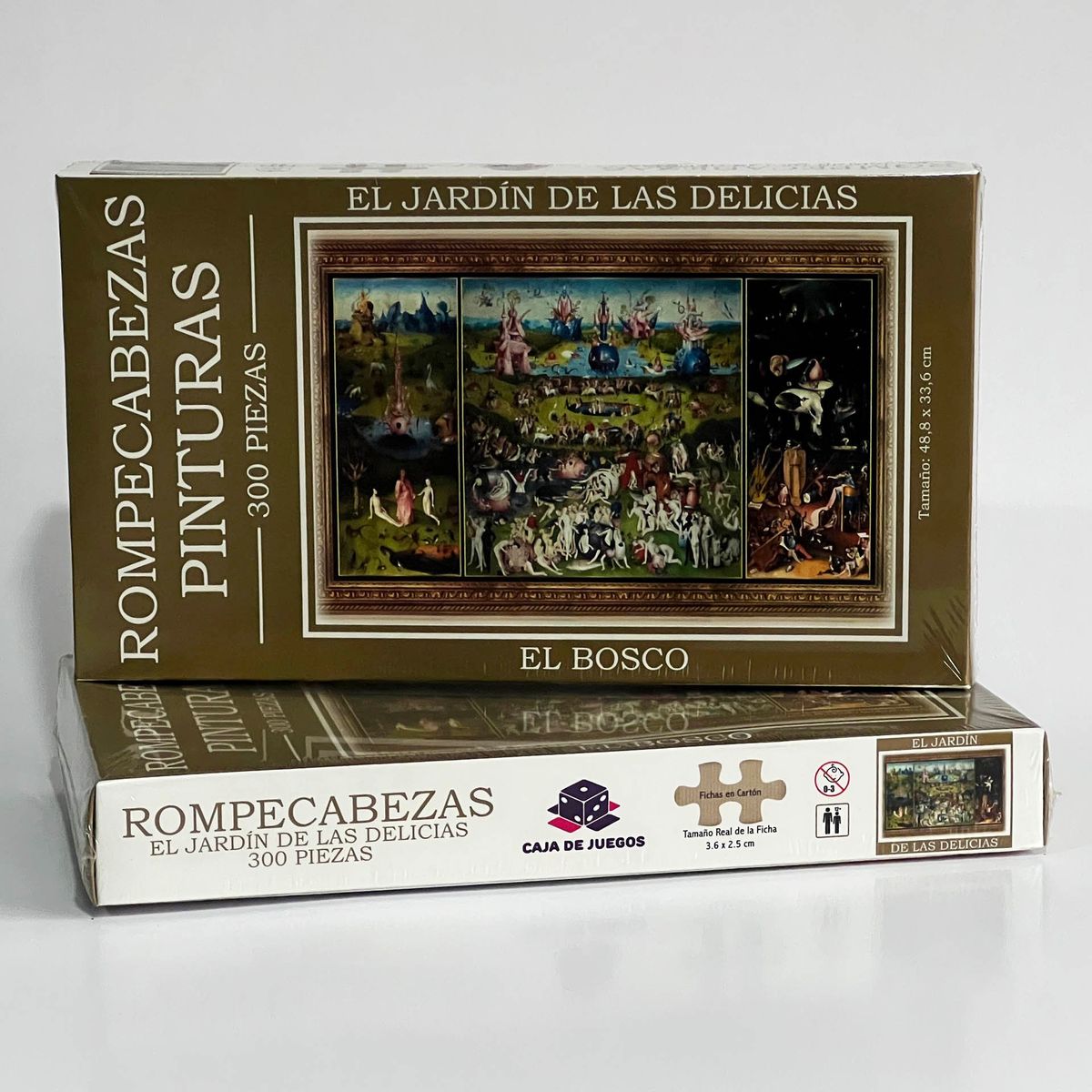 CAJA DE JUEGOS - Rompecabezas El Jardín de las Delicias 1000 piezas