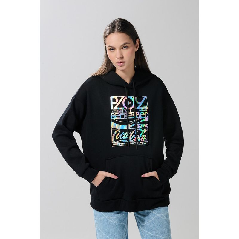 KOAJ - KOAJ Buzo capota con mangas y capota en color contraste MUJER