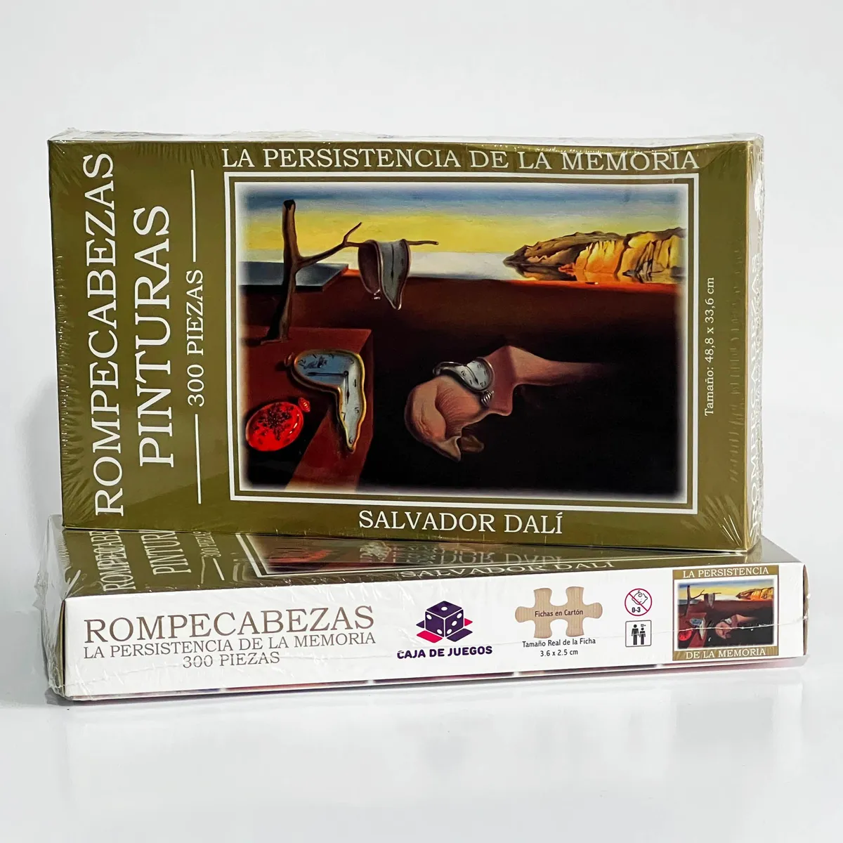 CAJA DE JUEGOS - Rompecabezas La Persistencia de la Memoria 300 piezas