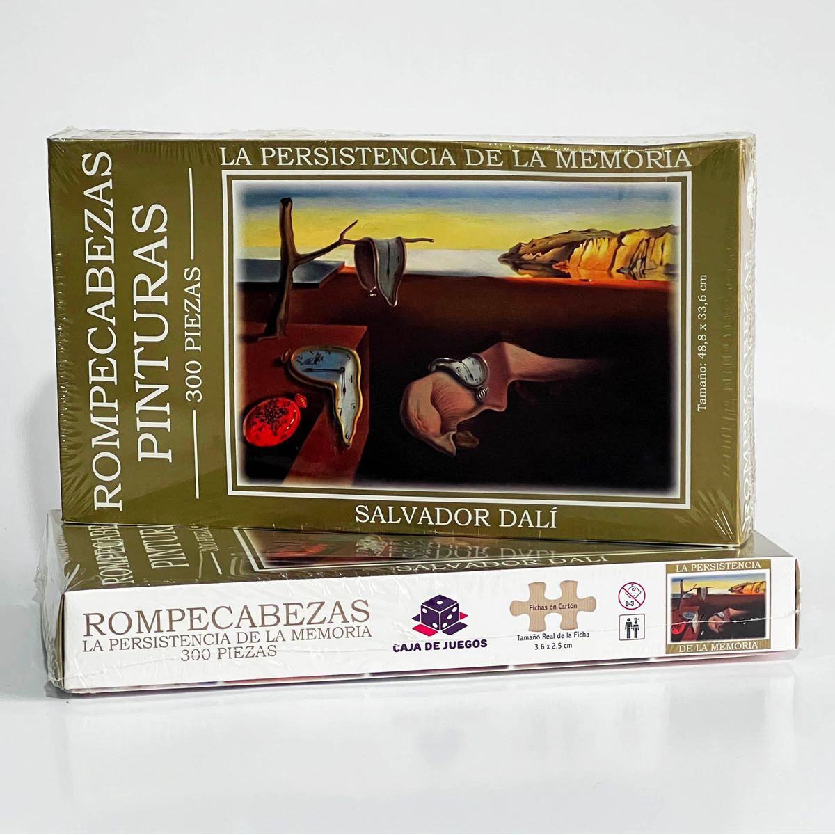 CAJA DE JUEGOS - Rompecabezas La Persistencia de la Memoria 300 piezas