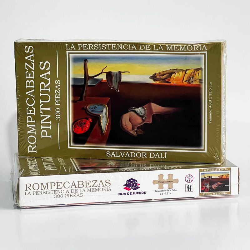 CAJA DE JUEGOS - Rompecabezas La Persistencia de la Memoria 1000 piezas