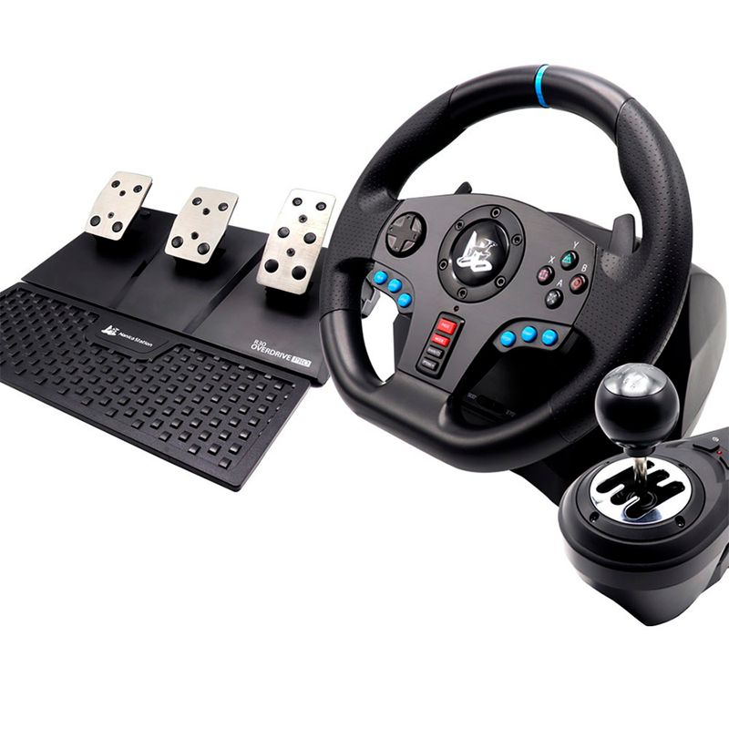 JYR TECHNOLOGY - Volante De Carreras J&R OverDriver PRO R30 XboXOne XS PS4 PS3 PC