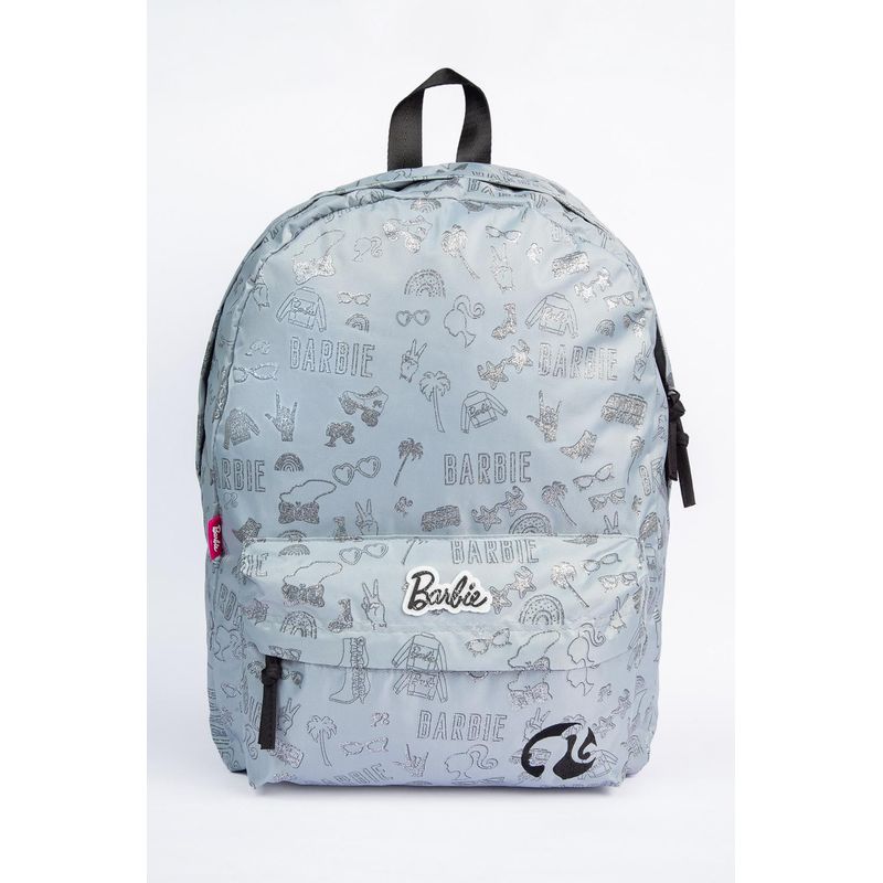 KOAJ - KOAJ Maleta gris clara con diseños de Barbie MUJER