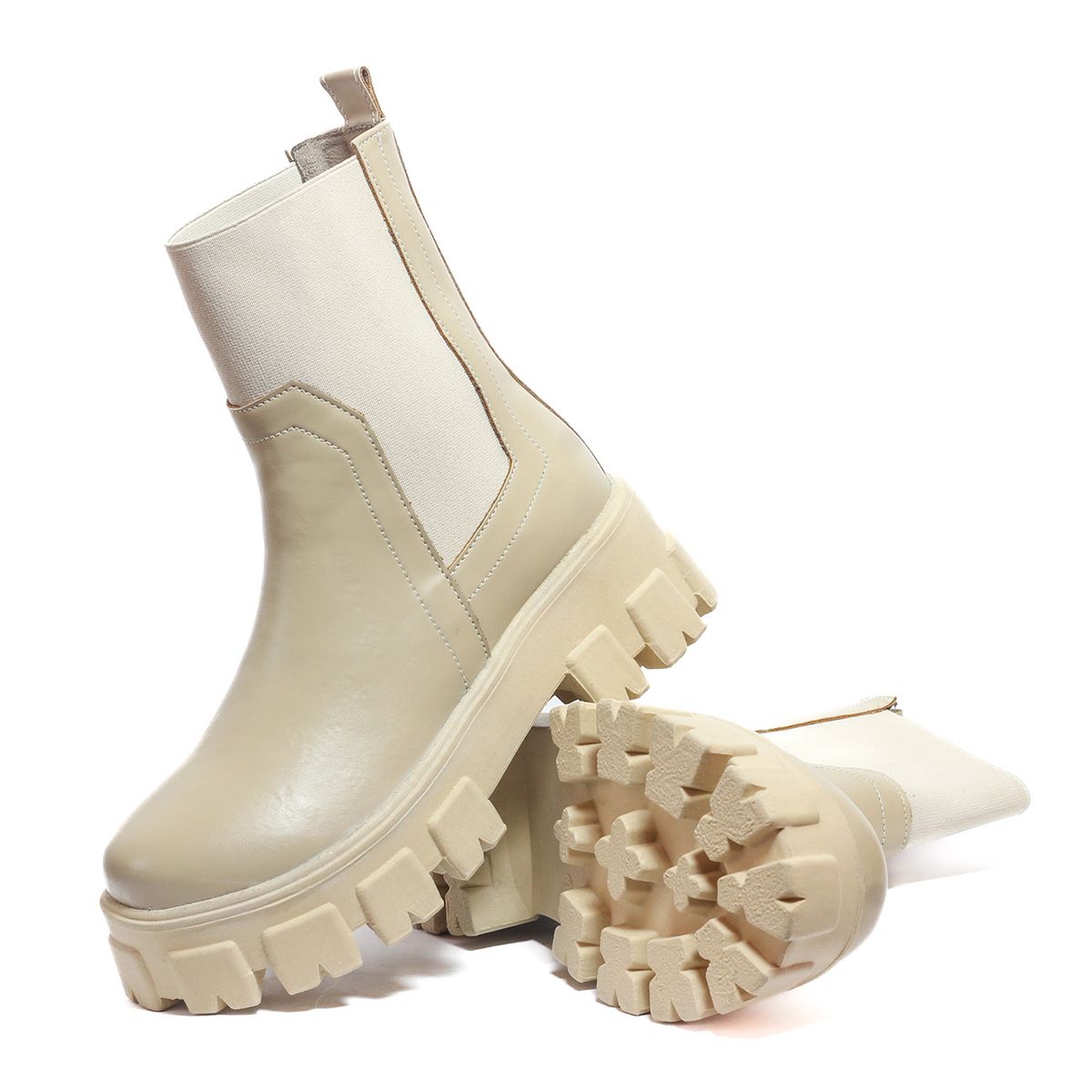 VIAR - Botines Para Mujer VIAR Maya02 Beige