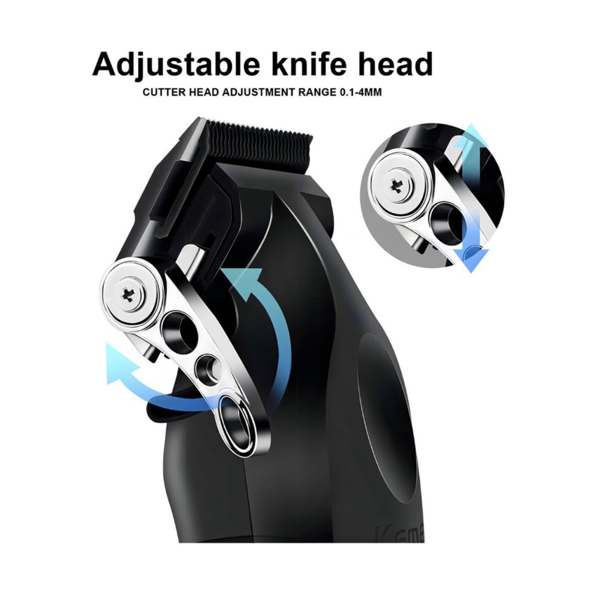 KEMEI - Maquina Motilar Kemei Profesional KM-2296