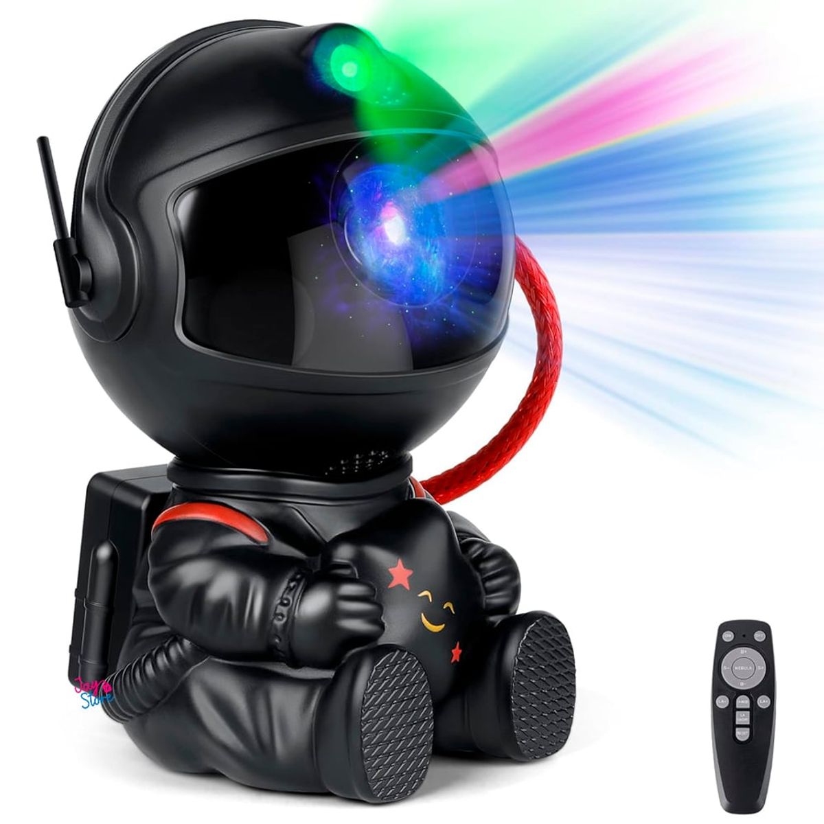 JAYSTORE - Lámpara Astronauta Proyector De Galaxia Nebulosa Estrellas