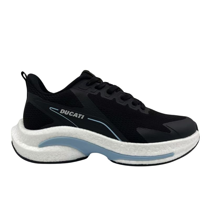 GENERICO - Tenis Mujer Running DUCATI Negro 57794