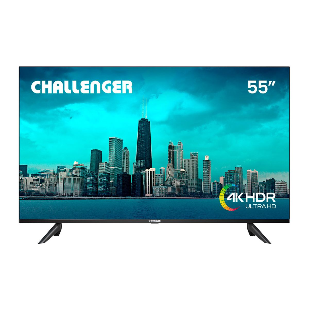 CHALLENGER - Televisor 55 Pulgadas Smart Google TV Challenger