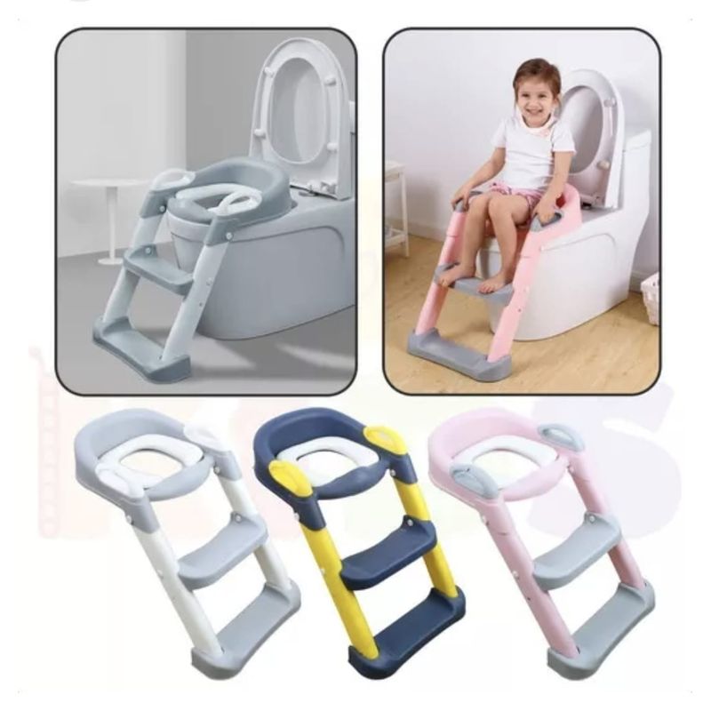 GENERICO - Escalera Inodoro Infantil Bacinica Baño Entrenamiento bc-108